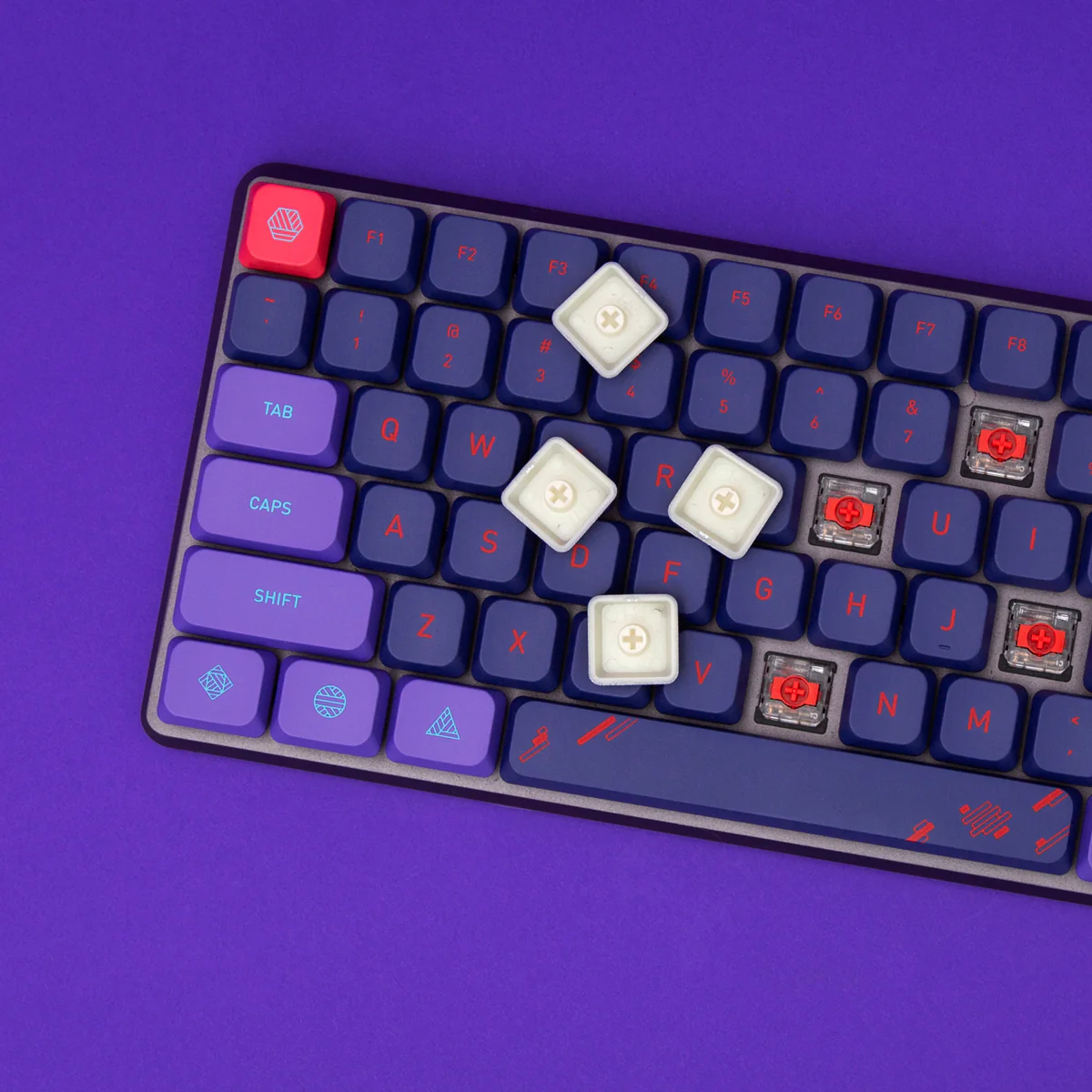 Neon Flux Slim Keycaps - Image 3