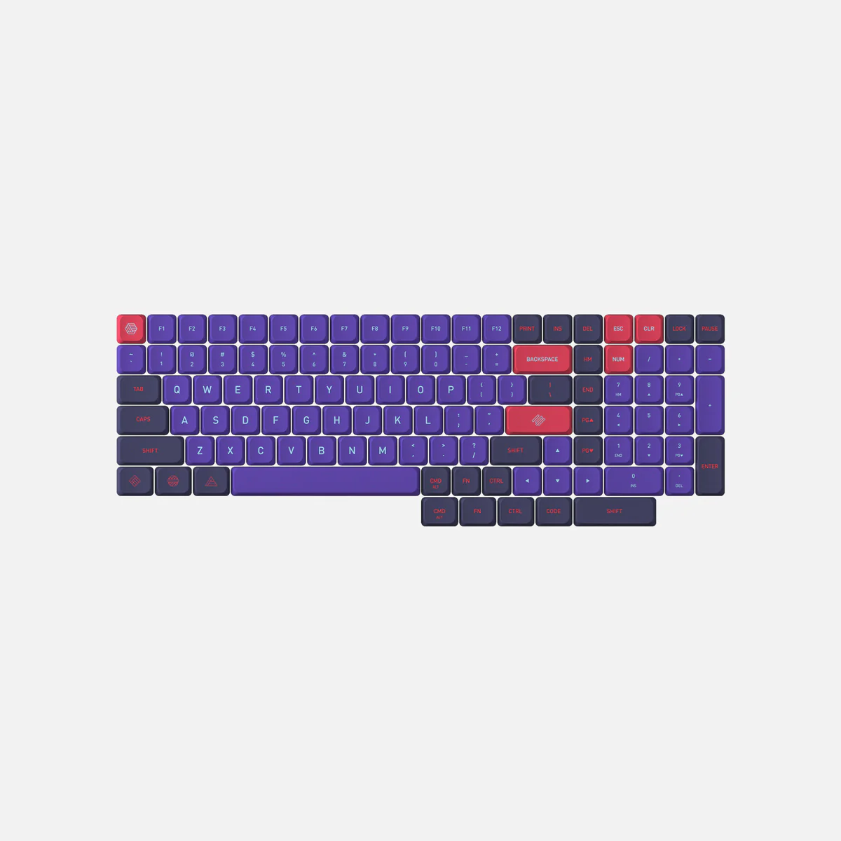 Neon Flux Slim Keycaps - Image 9